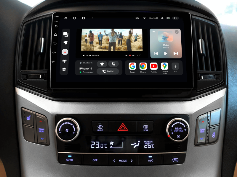 Buy Gazer T6009-TQF multimedia system to Hyundai H1 2 (TQ) 2015-2021