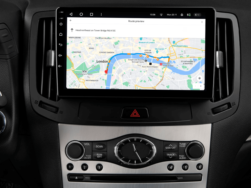 Buy Gazer T6009-V36 multimedia system to Infiniti G 4 (V36) 2006-2013