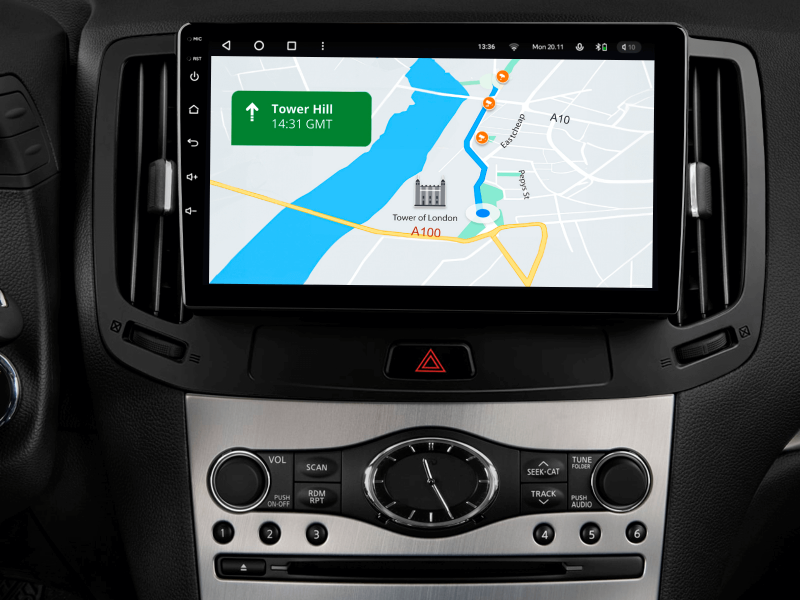 Buy Gazer T6009-V36 multimedia system to Infiniti G 4 (V36) 2006-2013