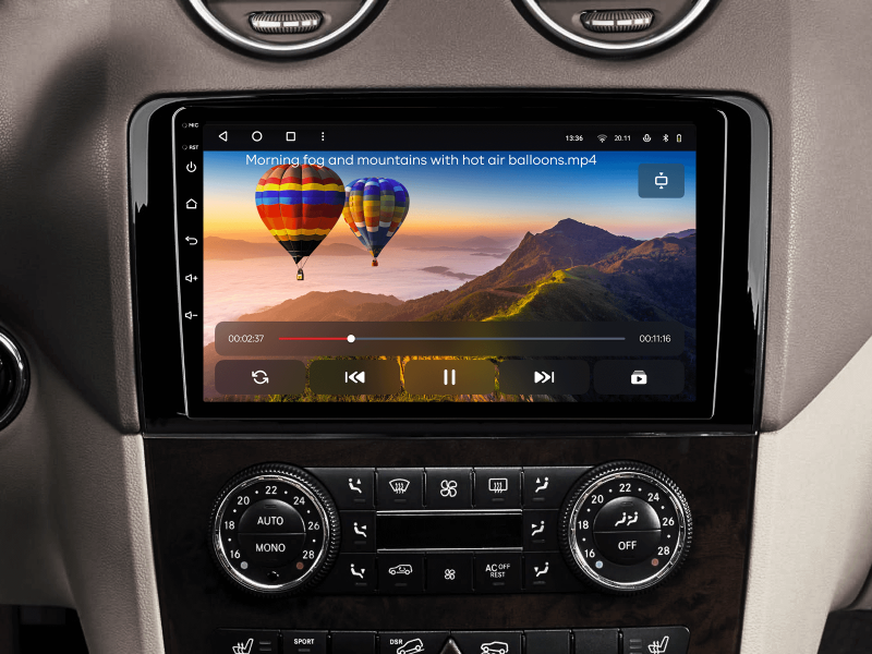 Buy Gazer T6009-W164 multimedia system to Mercedes-Benz ML, GL, ML350, GL320 (W164, X164) 2005-2009