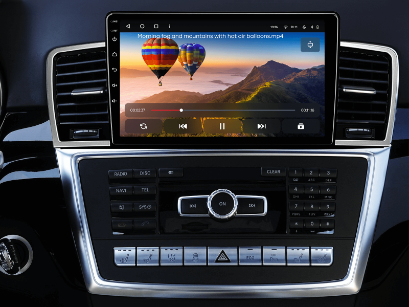 Buy Gazer T6009-W166 multimedia system to Mercedes-Benz ML, (W166) 2011-2015