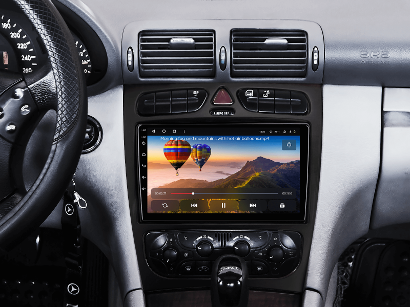 Buy Gazer T6009-W203 multimedia system to Mercedes-Benz C-Class (S203, Cl203, W203) 2000-2004