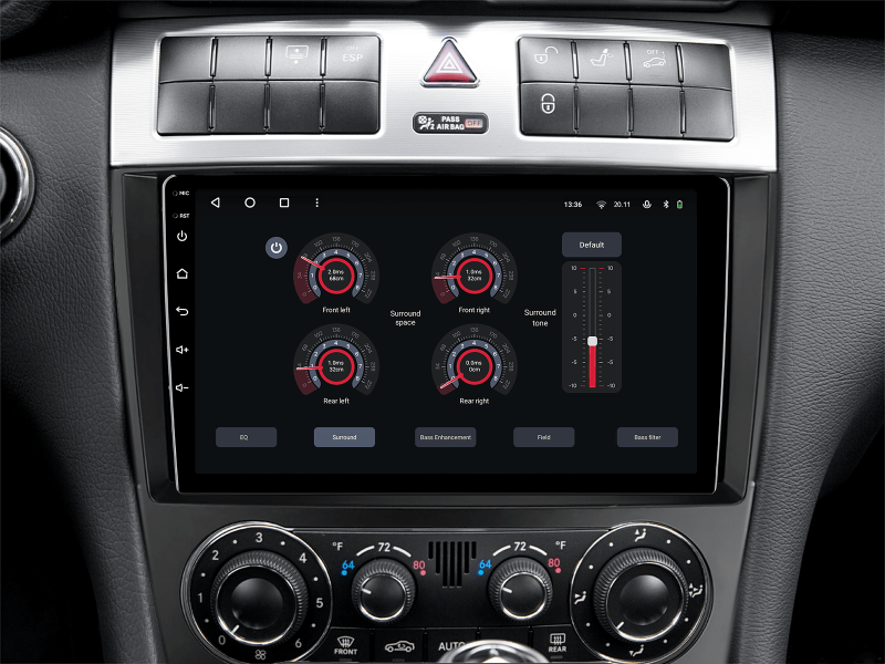 Buy Gazer T6009-W203F Multimedia System to Mercedes-Benz C-Class (W203, Cl203, A209, C209) 2004-2011