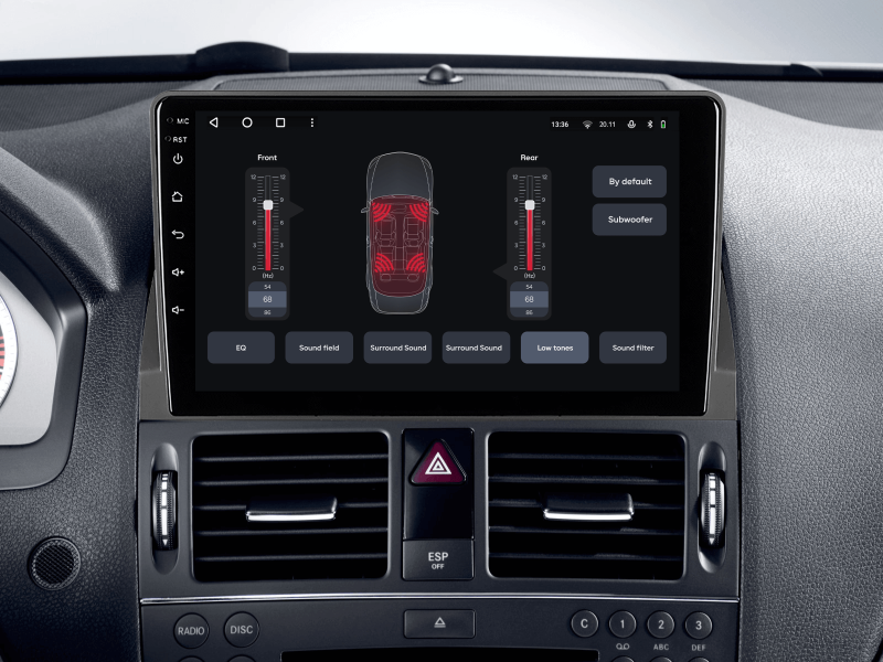 Купить Мультимедійна система Gazer T6009-W204 до Mercedes-Benz C-Class 3 (W204, S204) 2006-2011