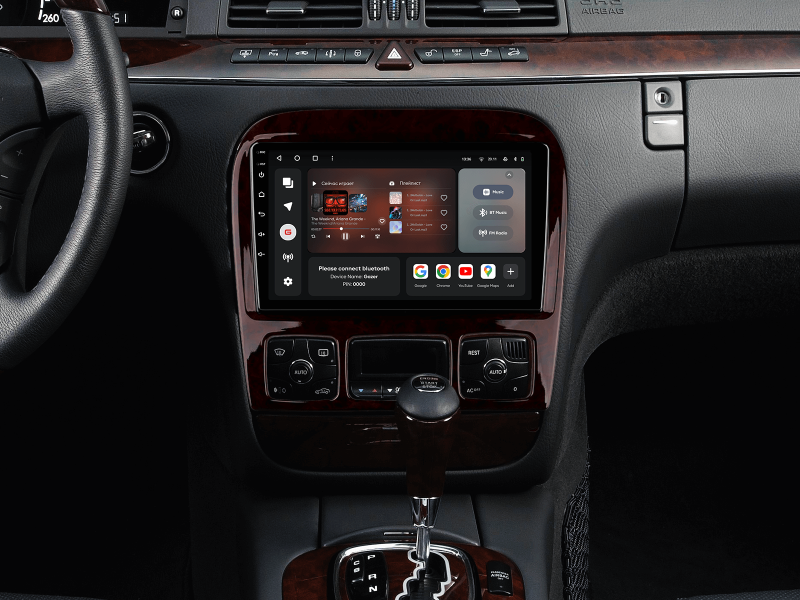 Buy Gazer T6009-W220 Multimedia System to Mercedes-Benz S-Class (W220) 1998-2005