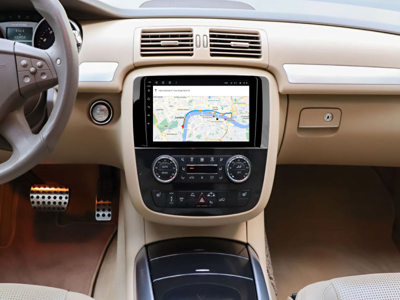 Buy Gazer T6009-W251 multimedia system to Mercedes-Benz R-Class, R280, R300, R320 (W251) 2005-2017