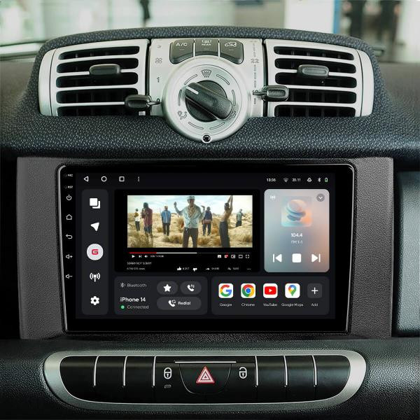 Buy Gazer T6009-W451 multimedia system to Smart Fortwo 2 (W451) 2010-2015