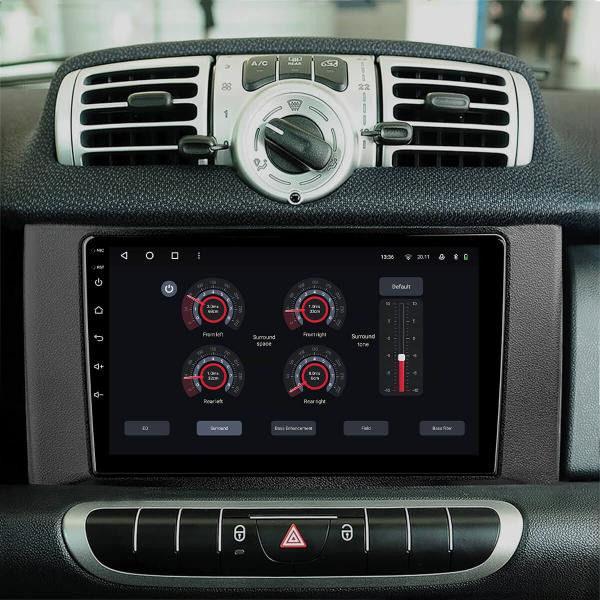 Buy Gazer T6009-W451 multimedia system to Smart Fortwo 2 (W451) 2010-2015