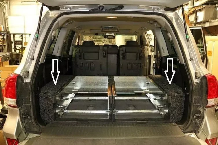 Купити Бокове обрамлення  до вфисувних ящиків Toyota TLC200 ARB 200FK