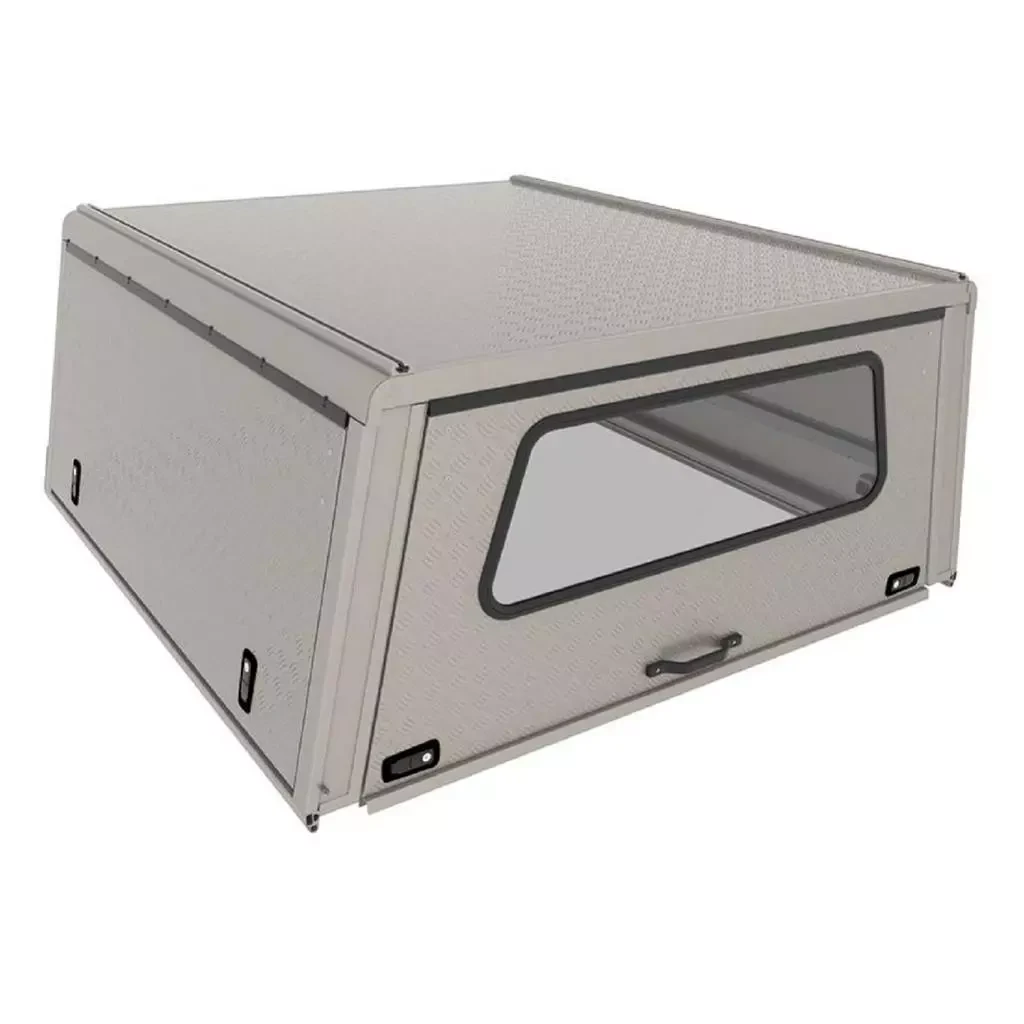 Купить Кунг Alu-Cab для Toyota LC 79 от 1984 серый рифленый с дверями AC-C-D-TL79-E-ST