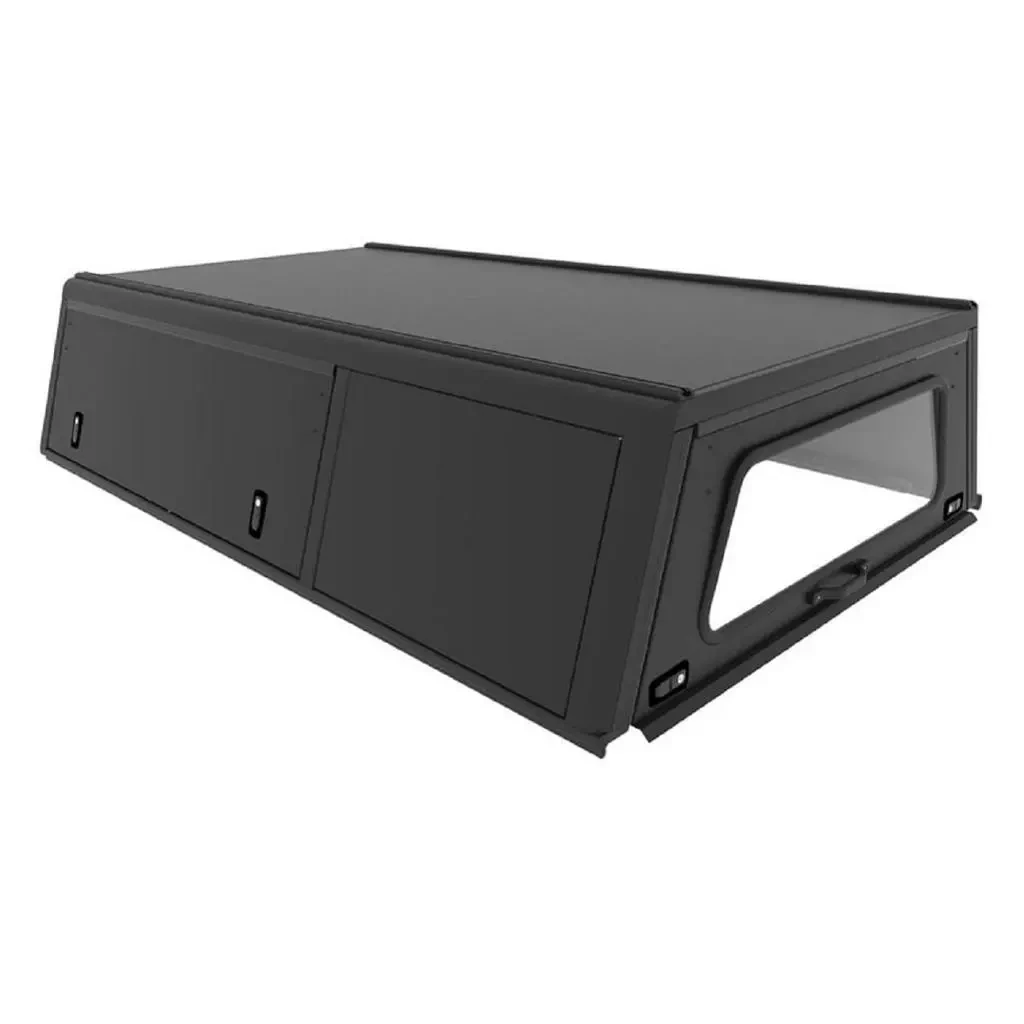 Купить Кунг Alu-Cab для Toyota LC 79 от 1984 с одноместной кабиной и гладкими дверями черный