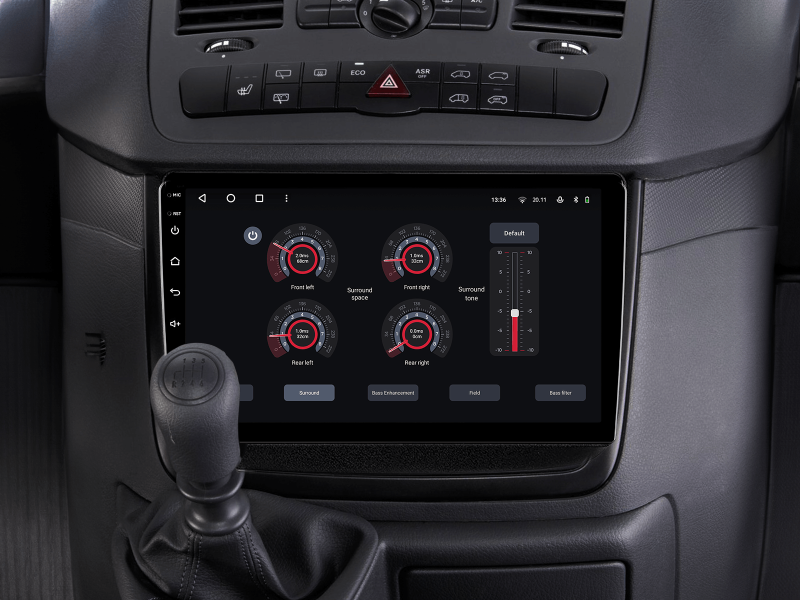 Купити Мультимедійна система Gazer T6009-W639 до Mercedes-Benz Vito (W639) 2010-2015