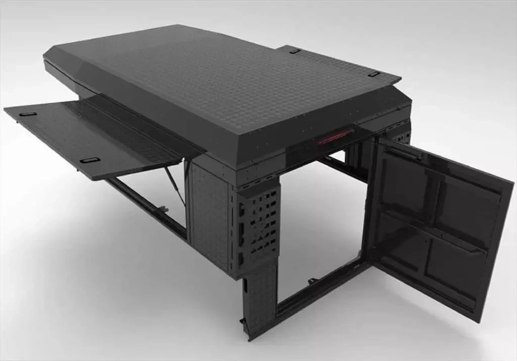 Buy Kung-kemper Alu-Cab for Renault Alaskan Gray