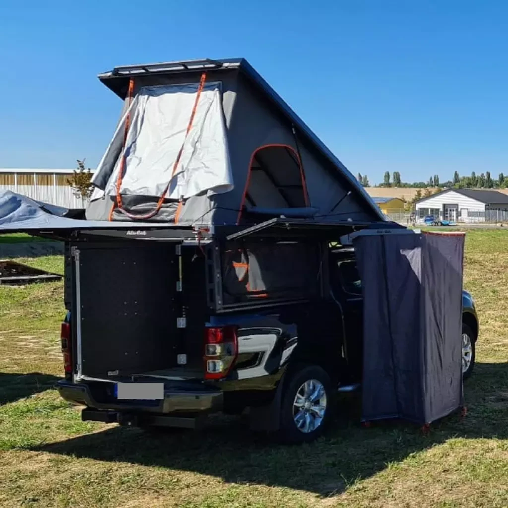 Buy Kung-kemper ALU-CAB for ISUZU D-MAX from 2012 Black AC-CC-X-BT-IZ12