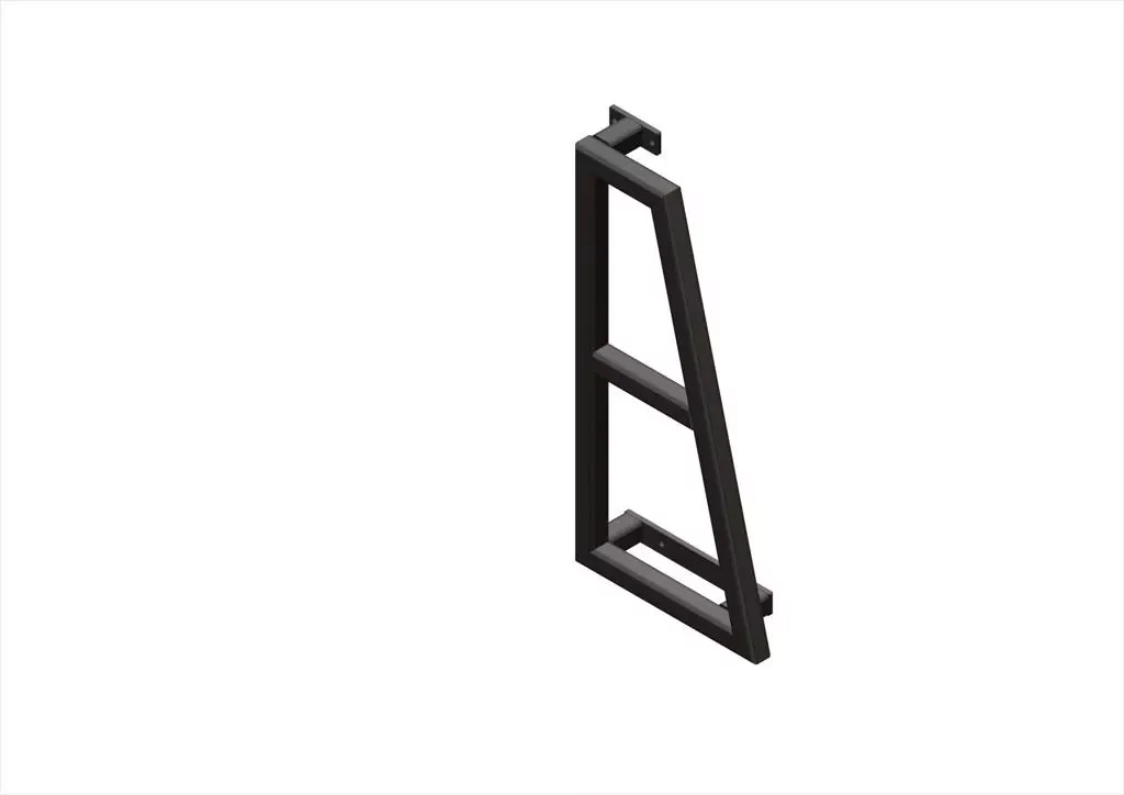 Buy Stairs with a canopy on kung alu-cab 49 cm left