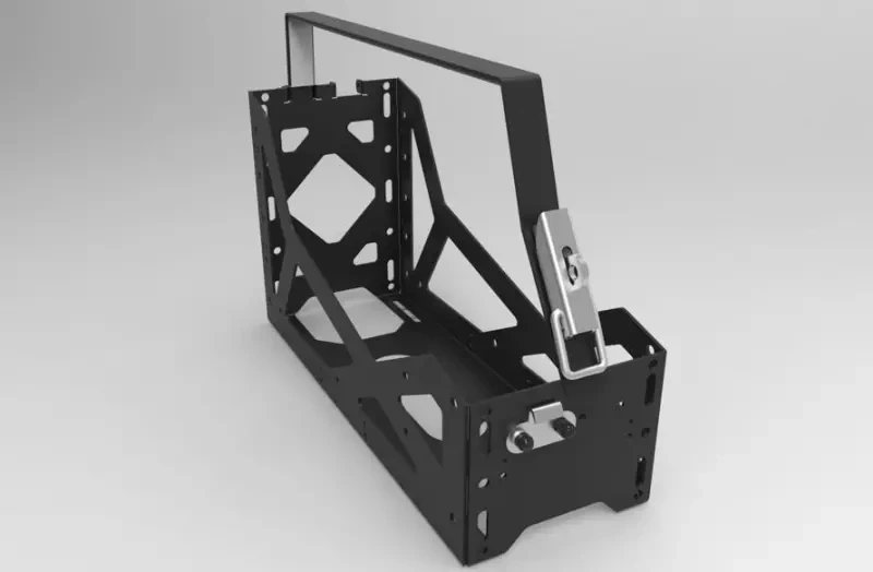 Buy ALU-CAB canistra holder black left