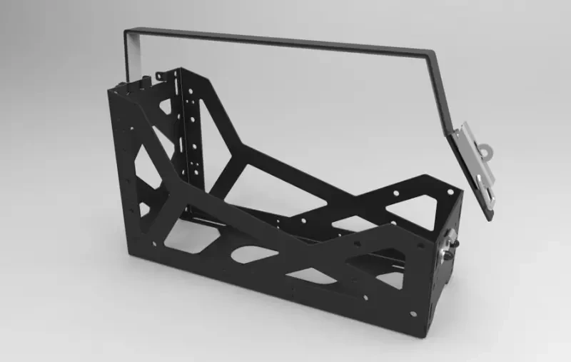 Buy ALU-CAB canistra holder black left