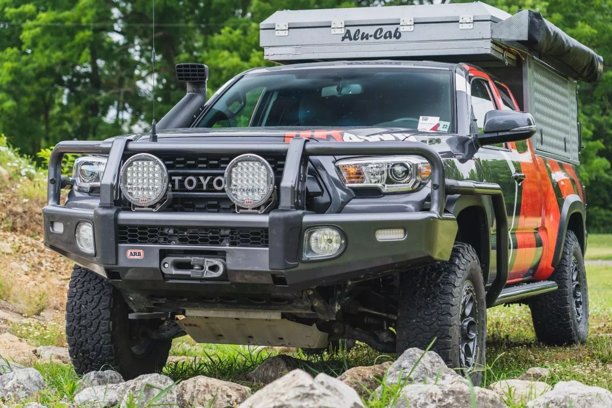 Buy Kung-kemper Alu-Cab for Toyota Tacoma 2005-2015 Gray