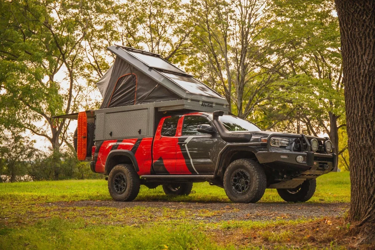 Buy Kung-kemper Alu-Cab for Toyota Tacoma from 2016 Gray