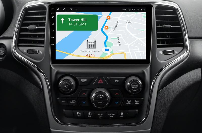 Buy Gazer T6009-Wkf multimedia system to Jeep Grand Cherokee 4 (WK2) 2013-2020