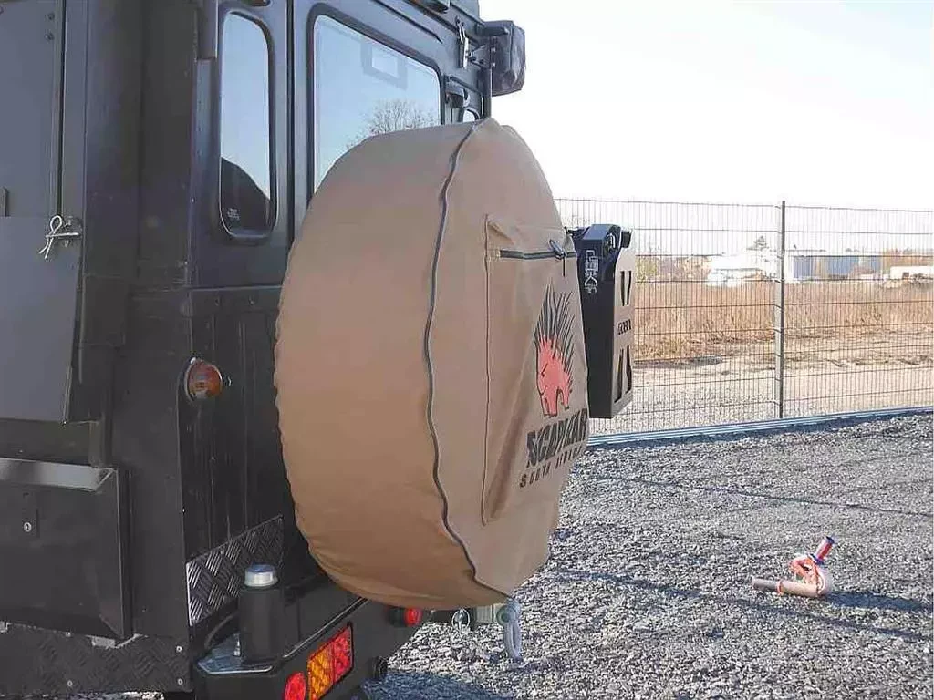 Купити Чохол на запасне колесо Escape Gear 30" хакі з маленькою сумкою