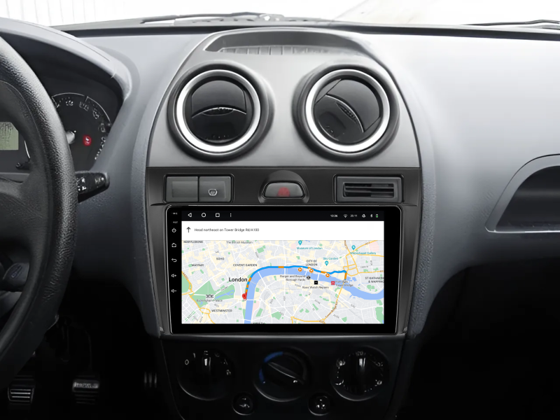 Buy Gazer T6009-WS multimedia system to Ford Fiesta MK5 2002-2008