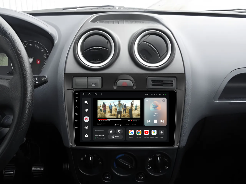 Buy Gazer T6009-WS multimedia system to Ford Fiesta MK5 2002-2008