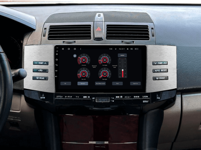 Buy Gazer T6009-X120 multimedia system to Toyota Mark X 1 (X120) 2004-2009