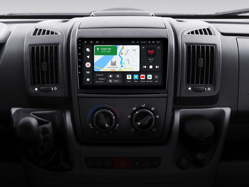 Buy Gazer T6009-X250 multimedia system to Citroen Jumper 2 2006-2022