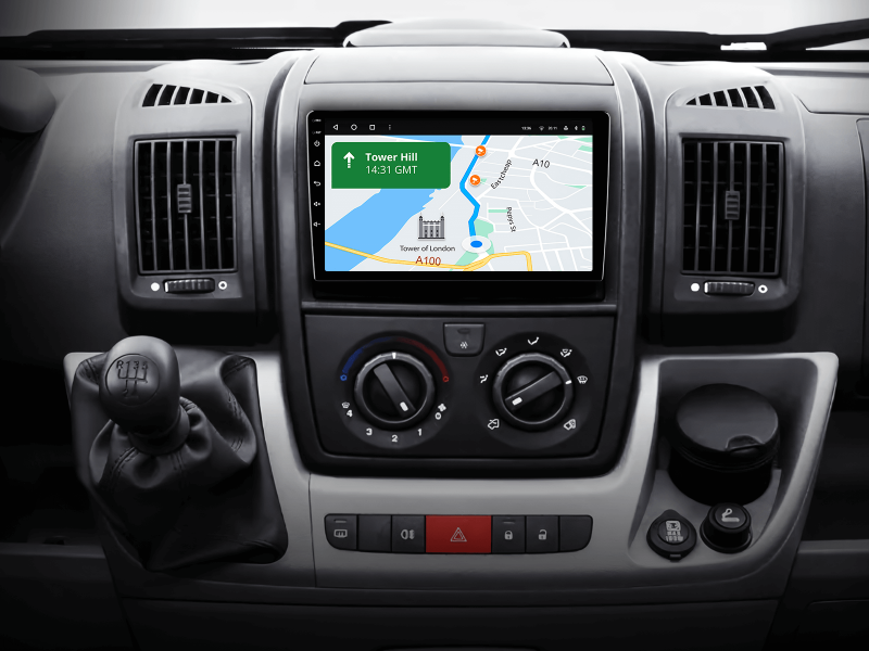 Buy Gazer T6009-X250 multimedia system to Fiat Ducato 3 2006-2022