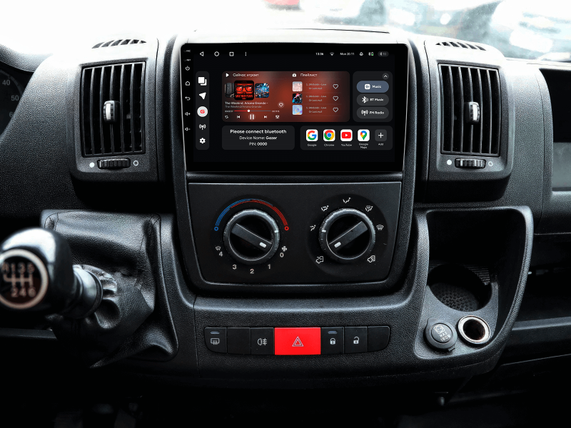 Buy Gazer T6009-X250 multimedia system to Peugeot Boxer 2 2006-2022