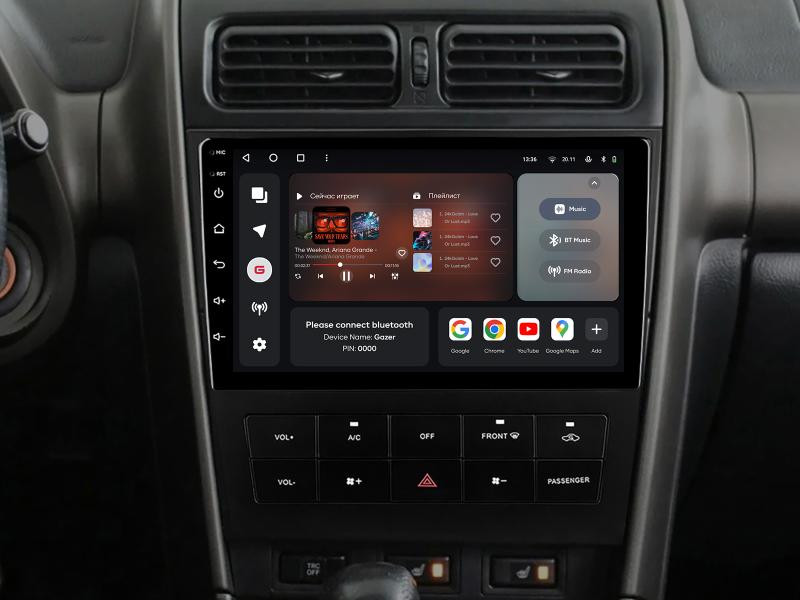 Buy Gazer T6009-XE10 multimedia system to Lexus IS200 (XE10) 1999-2005