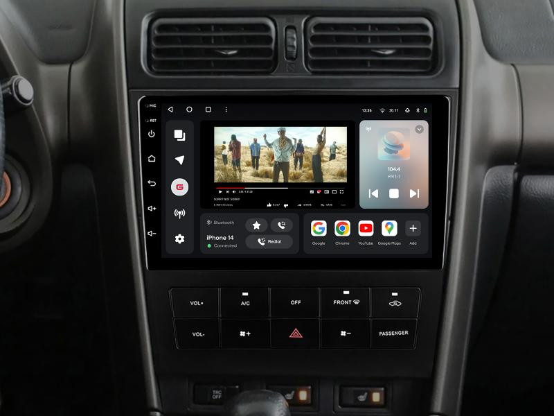 Buy Gazer T6009-XE10 multimedia system to Lexus IS200 (XE10) 1999-2005