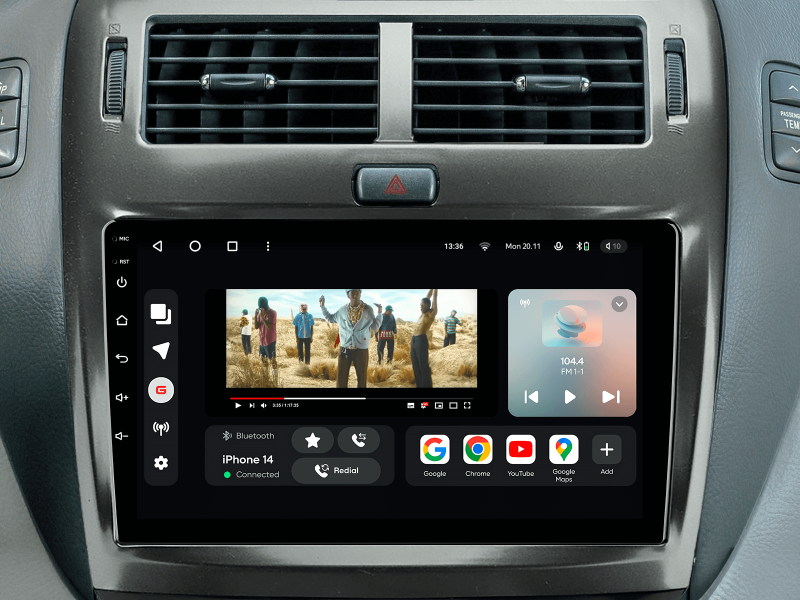 Buy Gazer T6009-XF30F Multimedia System to Lexus Ls430 (XF30) 2003-2006