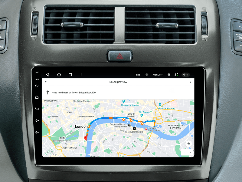 Buy Gazer T6009-XF30F Multimedia System to Lexus Ls430 (XF30) 2003-2006