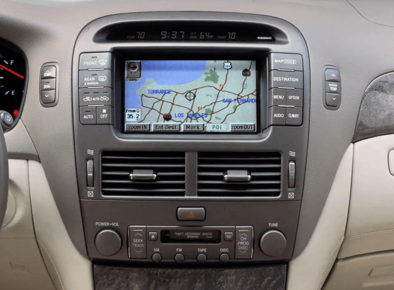 Buy Gazer T6009-XF30F Multimedia System to Toyota Celsior (XF30) 2003-2006