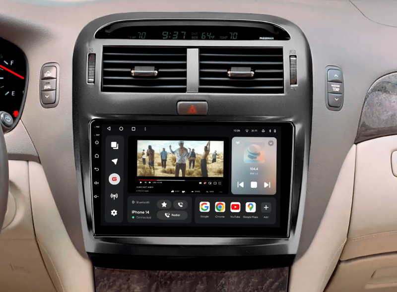 Buy Gazer T6009-XF30F Multimedia System to Toyota Celsior (XF30) 2003-2006