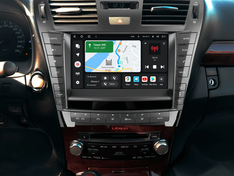 Buy Gazer T6009-XF40 multimedia system to Lexus Ls460 LS600h (XF40) 2006-2012