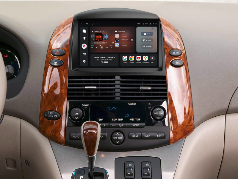 Buy Gazer T6009-XL20 Multimedia System to Toyota Sienna 2 (XL20) 2003-2010