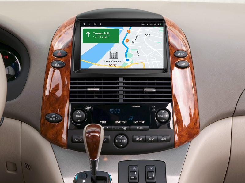 Buy Gazer T6009-XL20 Multimedia System to Toyota Sienna 2 (XL20) 2003-2010