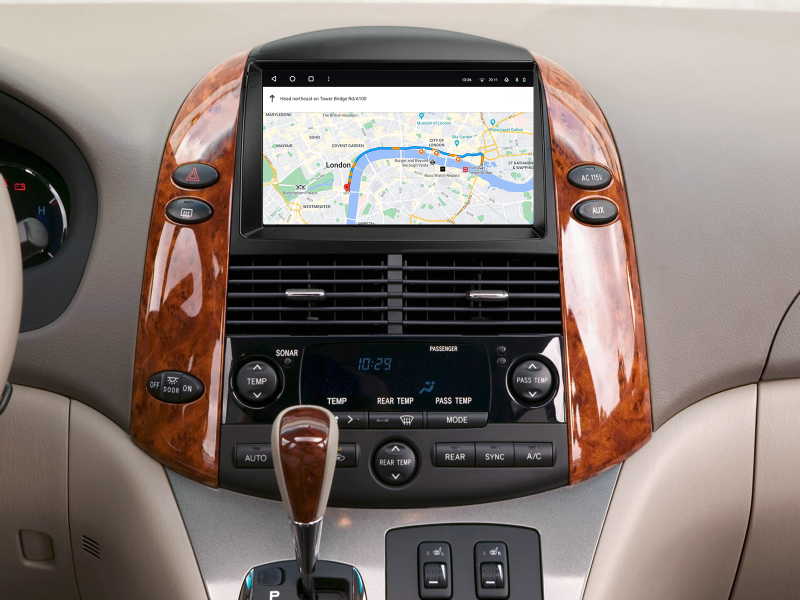 Buy Gazer T6009-XL20 Multimedia System to Toyota Sienna 2 (XL20) 2003-2010