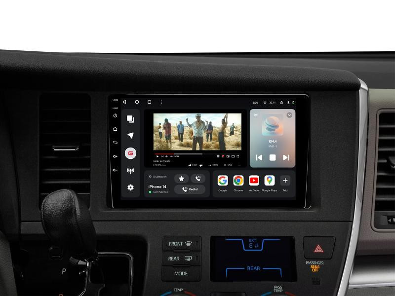 Buy Gazer T6009-XL30F Multimedia System to Toyota Sienna 3 (XL30) 2014-2020