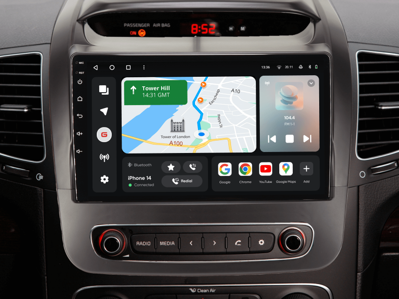 Buy Gazer T6009-XMF Multimedia System to Kia Sorento 2 (XM) 2012-2021