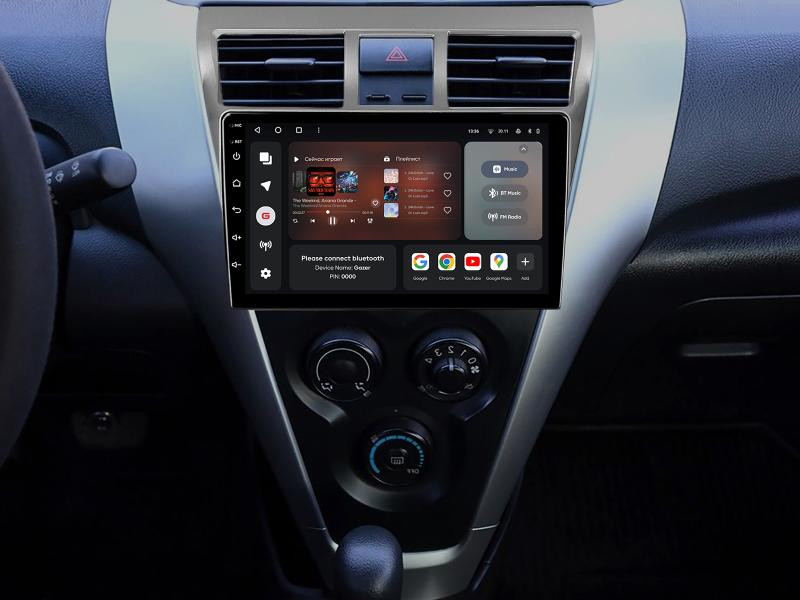 Buy Gazer T6009-XP90V multimedia system to Toyota Vios 2 (XP90) 2007-2013