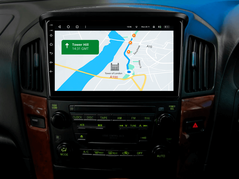 Buy Gazer T6009-XU10 multimedia system to Lexus RX300 (XU10) 1997-2003