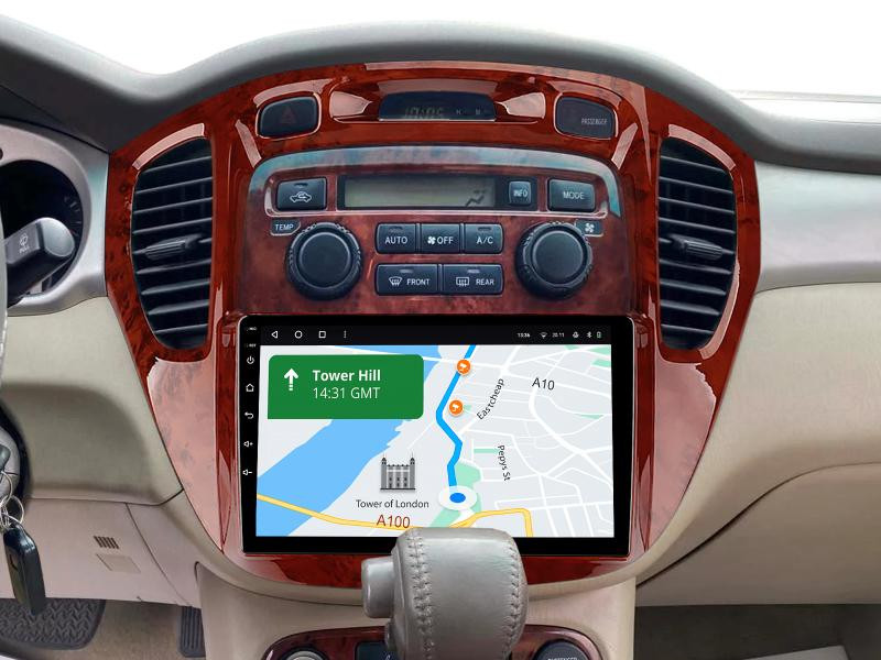 Buy Gazer T6009-XU20 multimedia system to Toyota Highlander 1 (XU20) 2001-2007