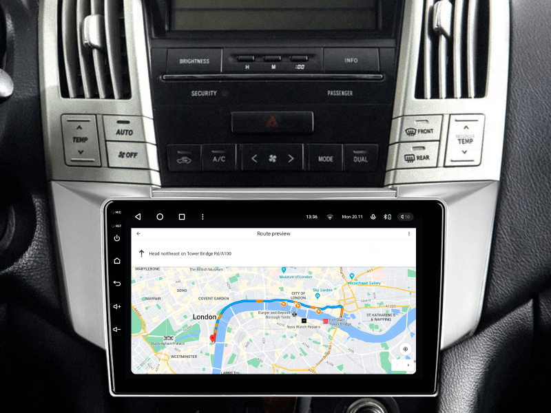 Buy Gazer T6009-XU30 Multimedia System to Lexus RX300, RX330, RX350, RX400H 2003-2009