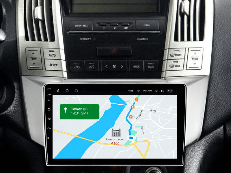 Buy Gazer T6009-XU30 Multimedia System to Lexus RX300, RX330, RX350, RX400H 2003-2009