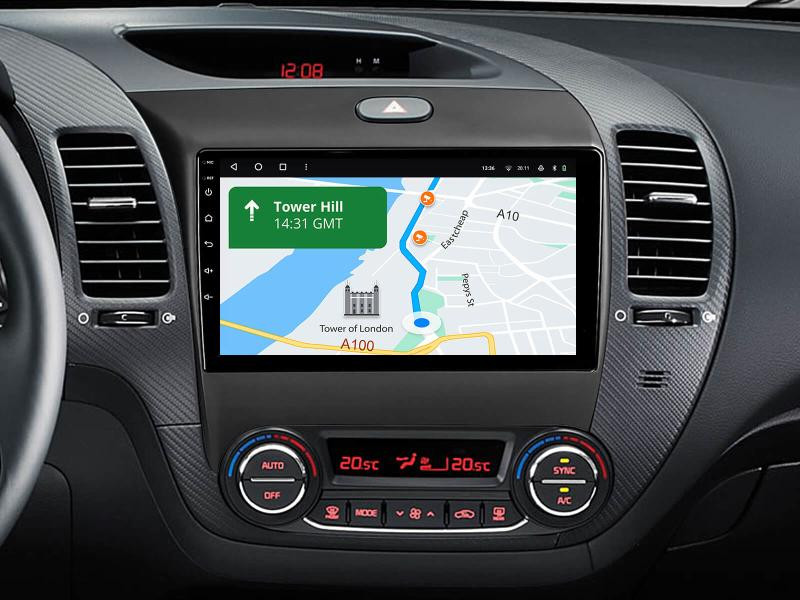 Buy Gazer T6009-YD/H Multimedia System to Kia Cerato 3 (YD) 2013-2017