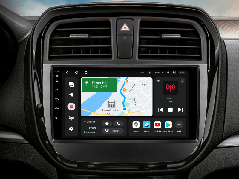 Buy Gazer T6009-YF Multimedia System to Suzuki Vitara Brezza (YF) 2016-2019